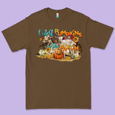 Cutest Pumpkins In The Patch Premium Tee Designed By Lillyallendesigns