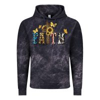 Cloud Black Faith USA sunflower 4th of july Vintage Hoodie - HowdyJamesFarm