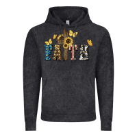 Faith Usa Sunflower 4th Of July Vintage Hoodie | Teevron