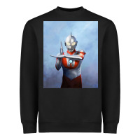 Black ultraman 24 Heavyweight Sweatshirt - lanVoArt