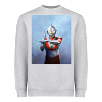 Heather Grey ultraman 24 Heavyweight Sweatshirt - lanVoArt