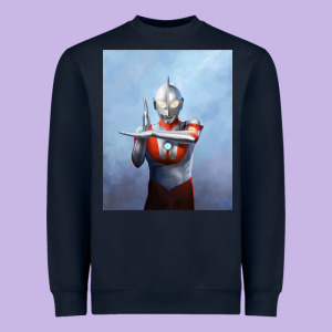 Ultraman 24 Heavyweight Sweatshirt Designed By Lanvoart