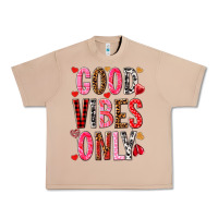 Burro Good vibes only Valentine's Day Urban Heavy Tee - HowdyJamesFarm