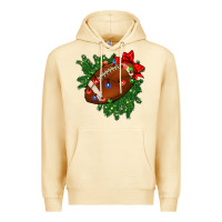 Pina Colada american football christmas with lights and ribbon Premium Hoodie - FaDigitalArtStudio
