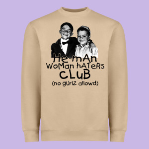 He Man Woman Haters Club From Our Gang, The Little Rascals Heavyweight Sweatshirt Designed By Lanvoart