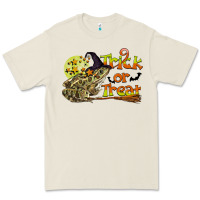 Bone Trick Or Treat With Frog Premium Tee - LillyAllenDesigns