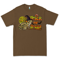 Cacao Trick Or Treat With Frog Premium Tee - LillyAllenDesigns
