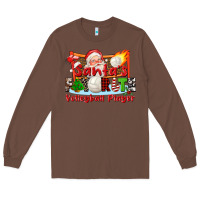 Chestnut santas favorite volleyball player Long Sleeve Tee - CowGirlArtShop