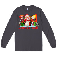Smoke santas favorite volleyball player Long Sleeve Tee - CowGirlArtShop