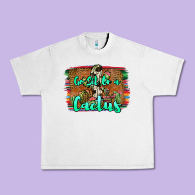 Go Sit On A Cactus Urban Heavy Tee Designed By Jahusdesignshop