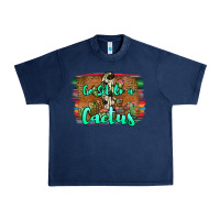 Navy go sit on a cactus Urban Heavy Tee - JahusDesignShop