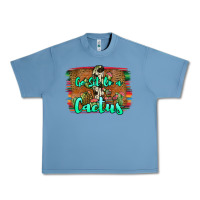 Pebble Blue go sit on a cactus Urban Heavy Tee - JahusDesignShop