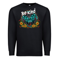 Black be kind Premium Sweatshirt - SublimationCraftShop
