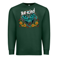 Sports Green be kind Premium Sweatshirt - SublimationCraftShop