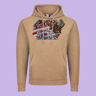 I Back To Blue Eagle 4th Of July Vintage Hoodie Designed By Howdyjamesfarm