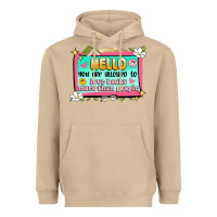 Mushroom hello you are allowed to love books more than peop Heavyweight Hoodie - Artiststas