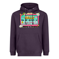 Plum hello you are allowed to love books more than peop Heavyweight Hoodie - Artiststas