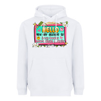 White hello you are allowed to love books more than peop Heavyweight Hoodie - Artiststas