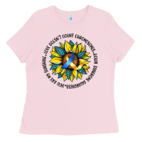Bubblegum Pink down syndrome Ladies Tee - Artiststas