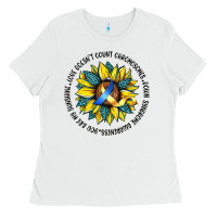 White down syndrome Ladies Tee - Artiststas