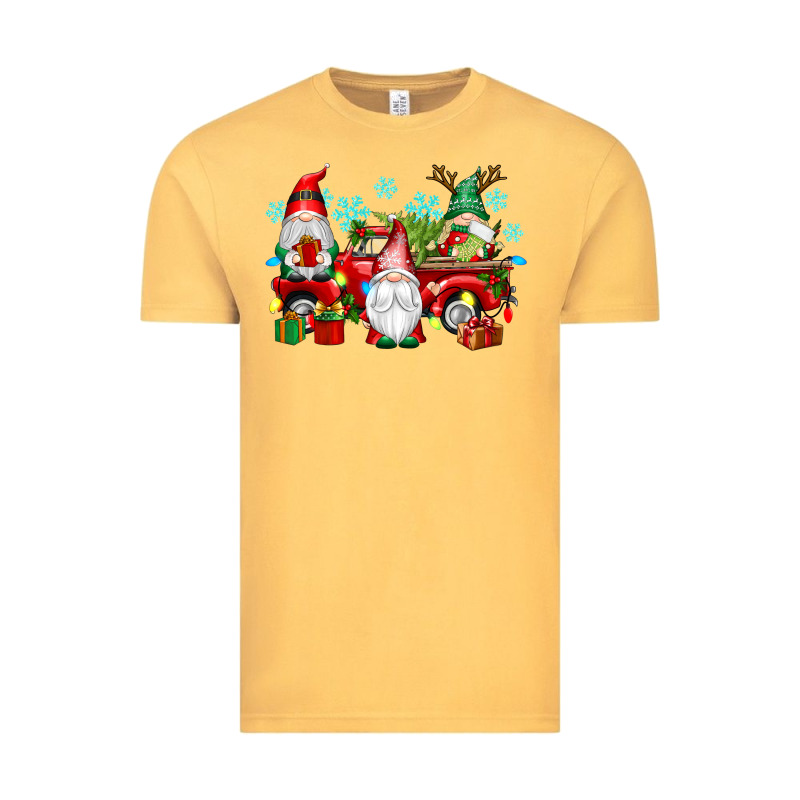 Christmas Gnome Truck Vintage Tee by texasbilliewilder | Teevron