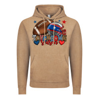 Vintage Coffee Touchdown season American football 4th of july Vintage Hoodie - HowdyJamesFarm