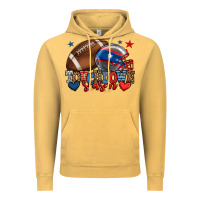 Touchdown Season American Football 4th Of July Vintage Hoodie | Teevron