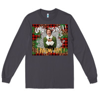 Smoke omg santa i know him elf Long Sleeve Tee - CowGirlArtShop