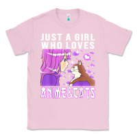 Bubblegum Pink anime cat anime stuff Classic Tee - lanVoArt