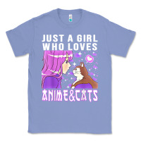 Colony Blue anime cat anime stuff Classic Tee - lanVoArt