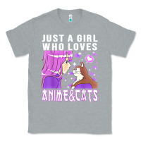 Heather Grey anime cat anime stuff Classic Tee - lanVoArt