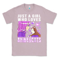 Lilac anime cat anime stuff Classic Tee - lanVoArt