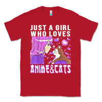 Red anime cat anime stuff Classic Tee - lanVoArt