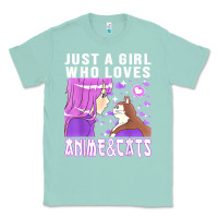 Seafoam anime cat anime stuff Classic Tee - lanVoArt