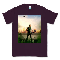 Plum green arrow Classic Tee - lanVoArt