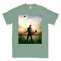 Sage green arrow Classic Tee - lanVoArt