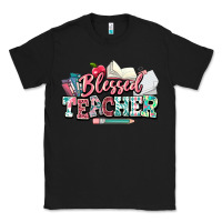 Black blessed teacher school Classic Tee - NancyCooperArtShop