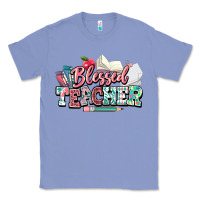 Colony Blue blessed teacher school Classic Tee - NancyCooperArtShop