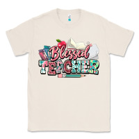 Natural blessed teacher school Classic Tee - NancyCooperArtShop