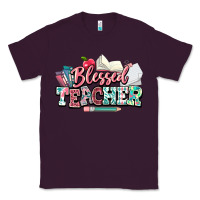 Plum blessed teacher school Classic Tee - NancyCooperArtShop