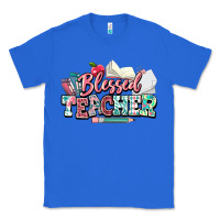 True Royal blessed teacher school Classic Tee - NancyCooperArtShop