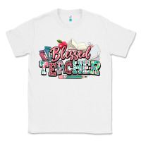 White blessed teacher school Classic Tee - NancyCooperArtShop
