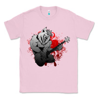 Bubblegum Pink Guitar Player Gift Guitarist Guitar Classic Tee - lanVoArt