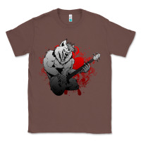 Chestnut Guitar Player Gift Guitarist Guitar Classic Tee - lanVoArt