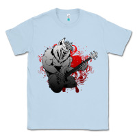 Dusty Blue Guitar Player Gift Guitarist Guitar Classic Tee - lanVoArt