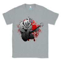 Heather Grey Guitar Player Gift Guitarist Guitar Classic Tee - lanVoArt