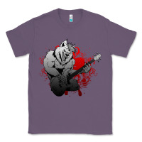 Lavender Guitar Player Gift Guitarist Guitar Classic Tee - lanVoArt