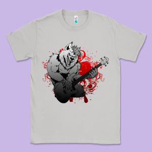 Guitar Player Gift Guitarist Guitar Classic Tee Designed By Lanvoart
