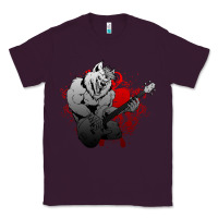 Plum Guitar Player Gift Guitarist Guitar Classic Tee - lanVoArt