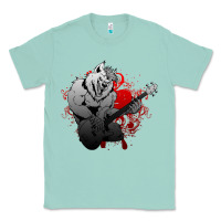 Seafoam Guitar Player Gift Guitarist Guitar Classic Tee - lanVoArt